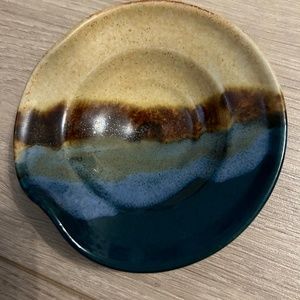 Sunset Canyon Pottery Spoon Rest Excellent Condition 4 1/2” W